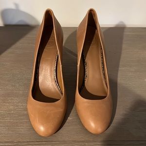 Tory Burch brown heels, size 9M